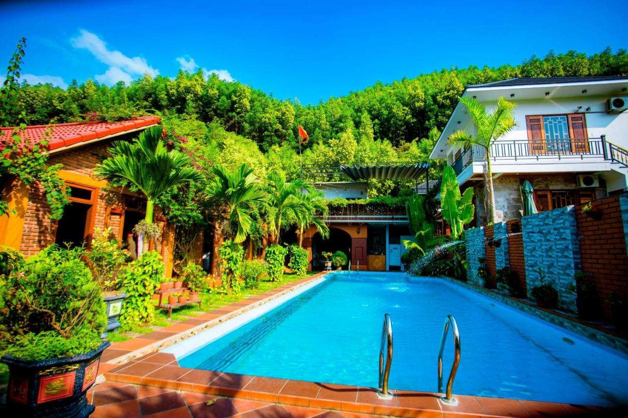 Hillside View Bungalow Homestay Phong Nha Esterno foto